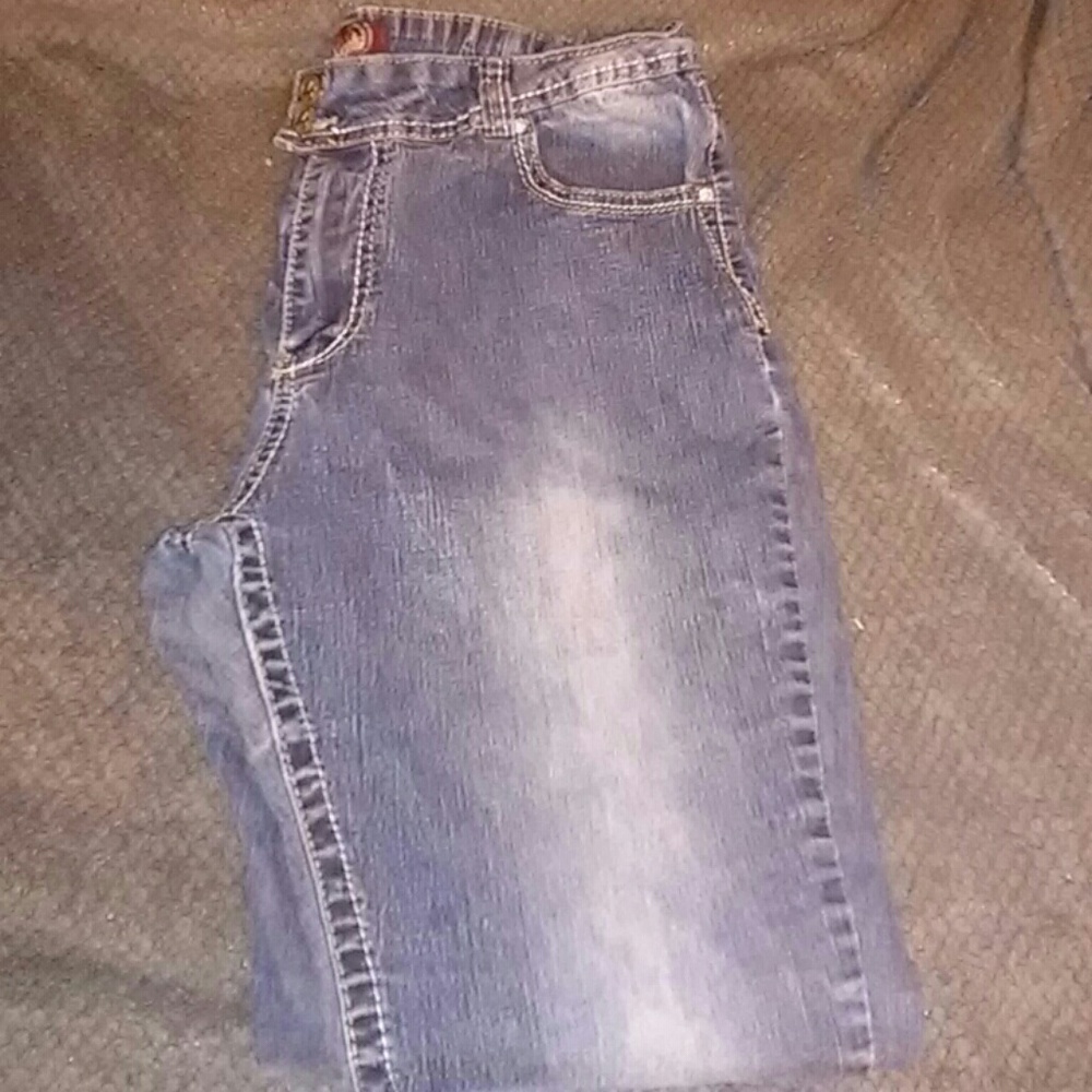 Angle jeans